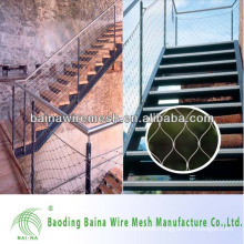 ss 304 rope mesh for stair handrail